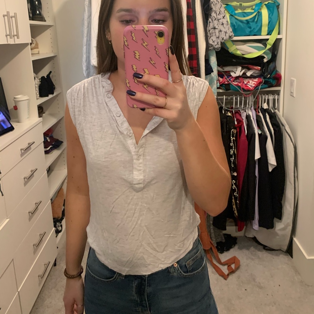 Light Grey Top - image 1